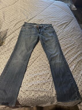 7 For All Mankind Women’s Medium Blue Flare Jeans